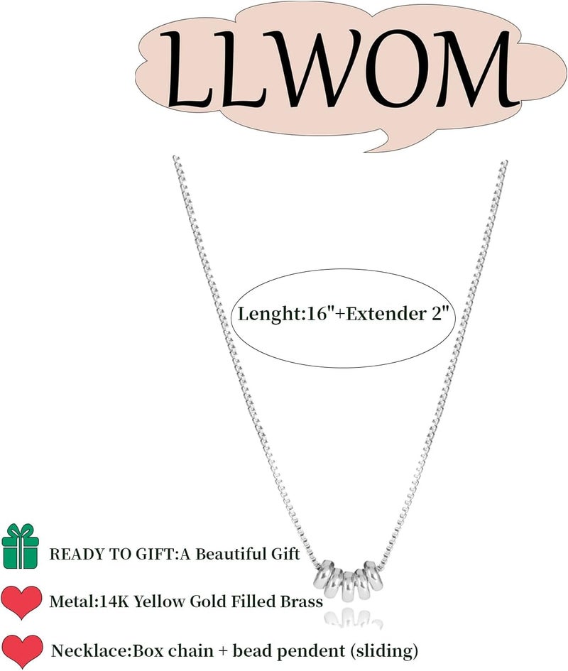 LLWOM Gold Necklace for Women-14k Gold Plated Infinity Necklace Star Of David Necklace Evil Eye Cross Pendants Heart Dainty Gold Necklace For Women - Image 5